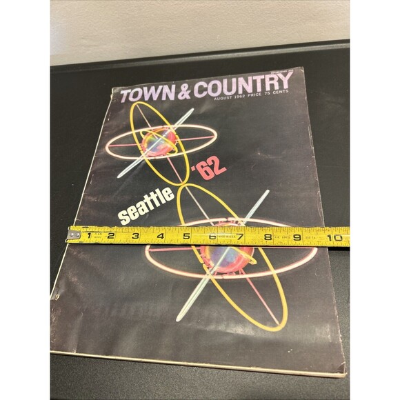 Town & and Country Magazine August 1962 Seattle Worlds Fair Vintage - Picture 9 of 9